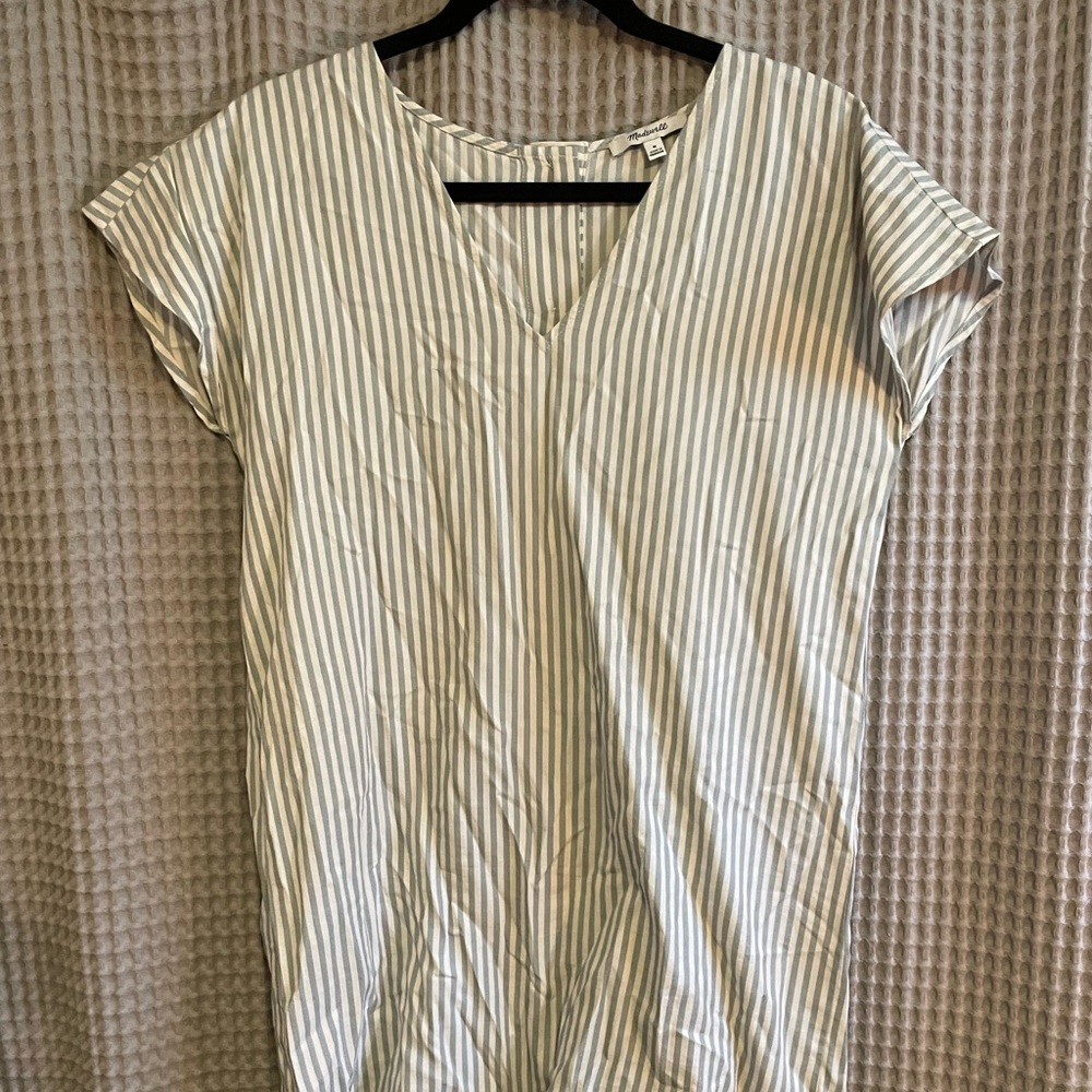 Madewell striped dress